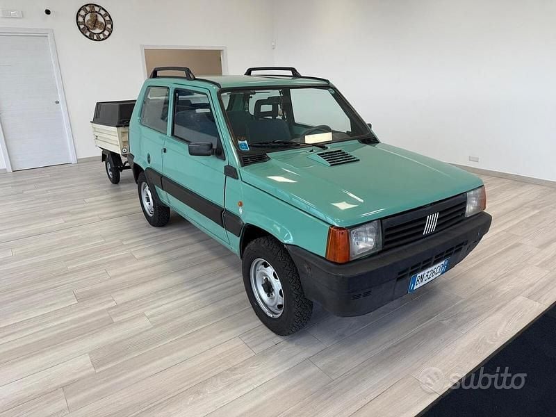 Usata Fiat Panda 4x4 Trekking 40 CV (29 kW) 2000 Verde Utilitaria