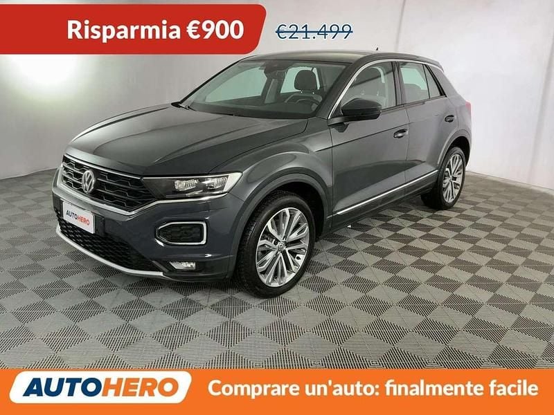 Usata VW T-Roc Advance 150 CV (110 kW) 2019 Grigio SUV