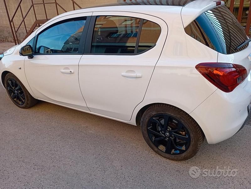 Usata Opel Corsa Eco 75 CV (55 kW) 2016 Bianco Utilitaria