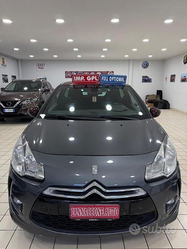 Usata Citroën DS3 95 CV (69 kW) 2012 Grigio Berlina