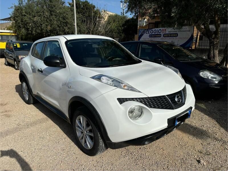 Usata Nissan Juke Visia 110 CV (80 kW) 2012 Bianco SUV