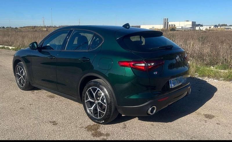 Usata Alfa Romeo Stelvio Executive 209 CV (153 kW) 2019 Verde SUV