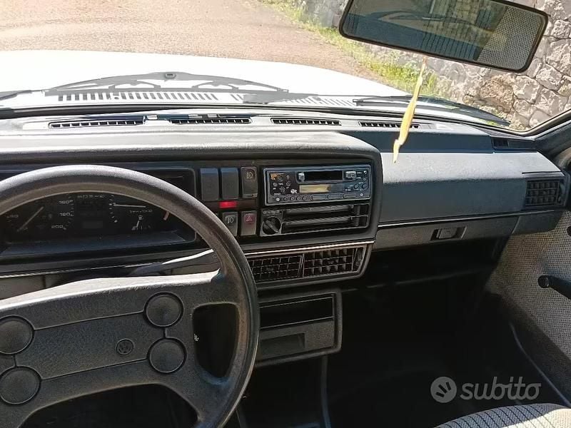 Usata VW Golf II GTD 1984 Bianco Utilitaria