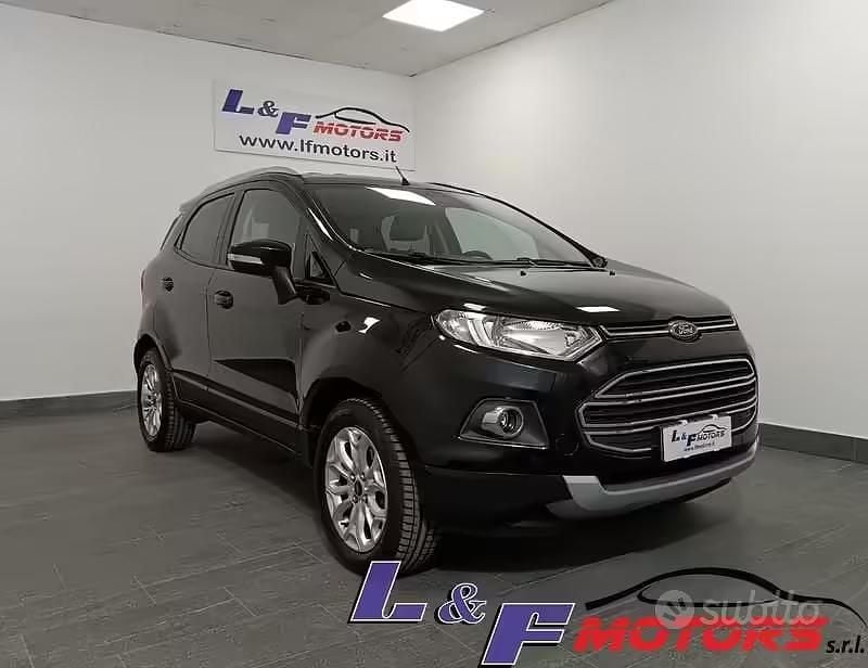 Usata Ford Ecosport Titanium 125 CV (91 kW) 2017 Nero SUV