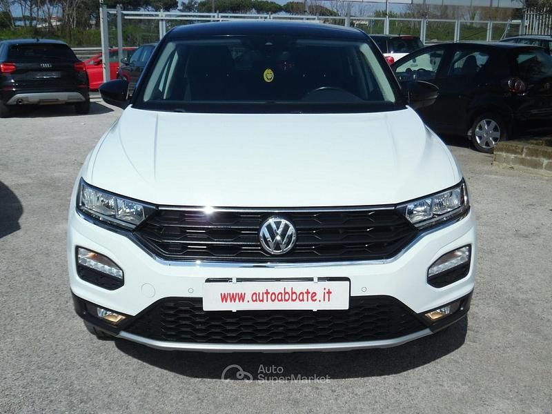 Usata VW T-Roc 150 CV (110 kW) 2018 Bianco SUV