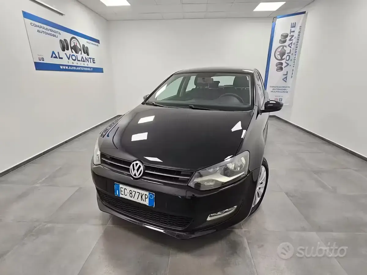 Usata VW Polo Comfortline 86 CV (63 kW) 2010 Nero Utilitaria