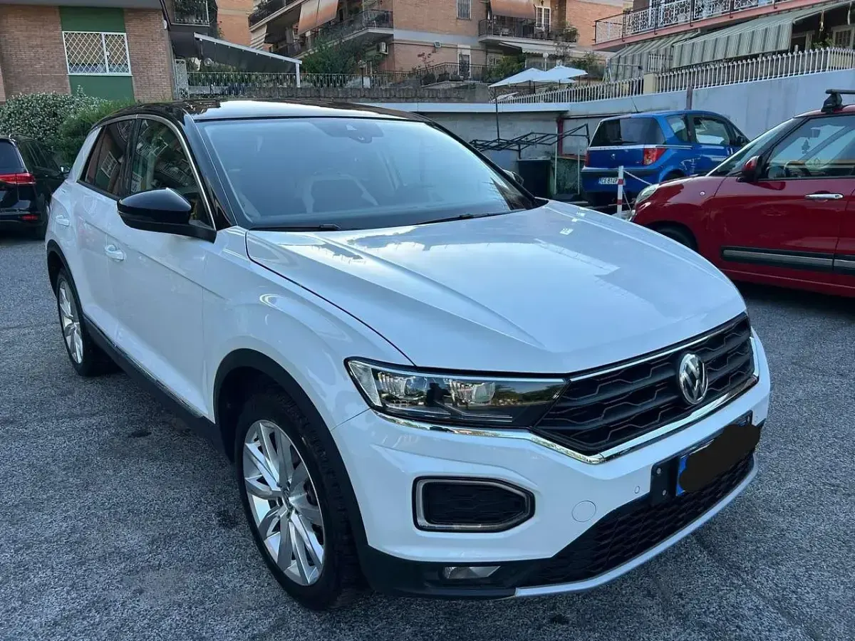 Usata VW T-Roc Advance 150 CV (110 kW) 2018 Bianco SUV