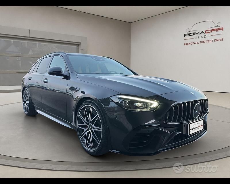 Usata Mercedes C63S AMG Premium Plus 476 CV (350 kW) 2024 Nero Berlina