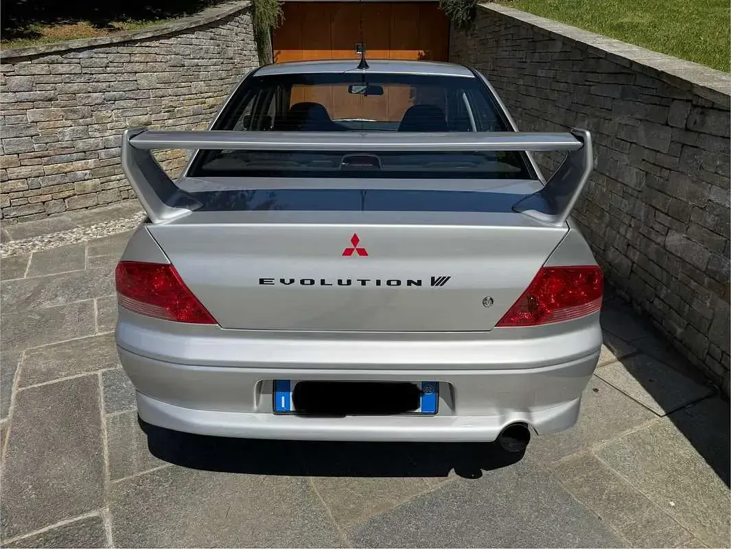 Usata Mitsubishi Lancer Evolution 280 CV (205 kW) 2002 Argento Berlina