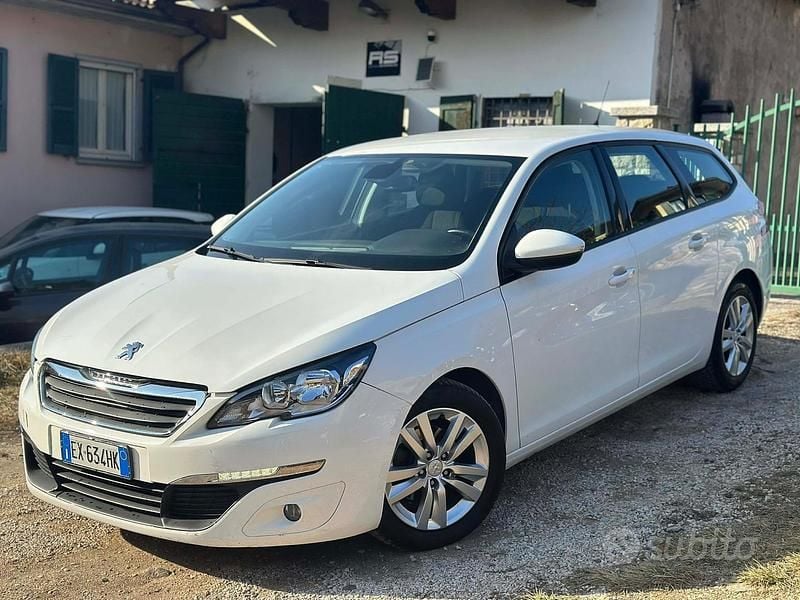 Usata Peugeot 308 Active 120 CV (88 kW) 2014 Bianco Station wagon