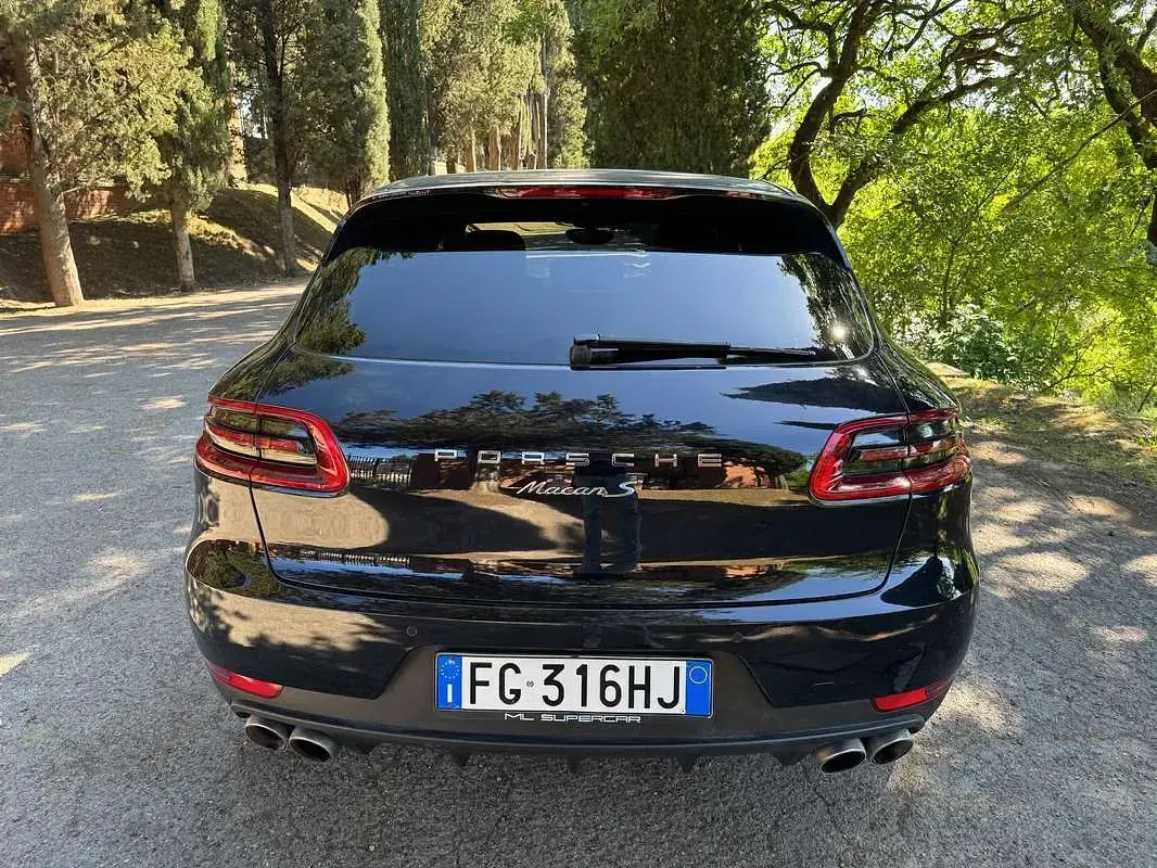 Usata Porsche Macan 250 CV (183 kW) 2016 Nero SUV