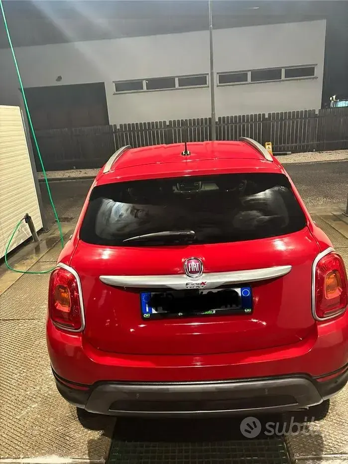 Usata Fiat 500X 140 CV (102 kW) 2015 Rosso SUV