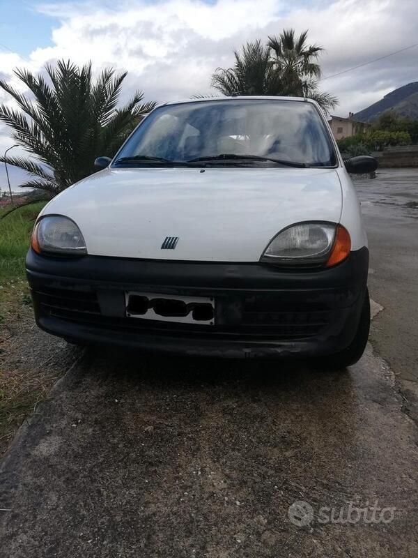 Bianco Usata 1998 Fiat Seicento Due volumi | 1200 € (Ottimo prezzo) - Immagine 1/4