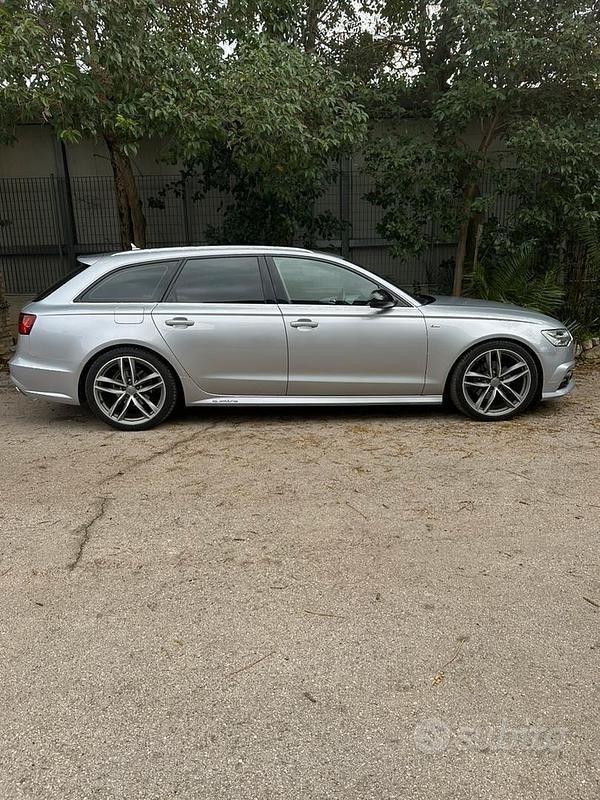Usata Audi A6 S-Line 190 CV (139 kW) 2017 Grigio Station wagon
