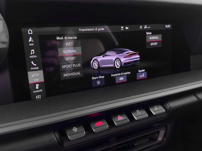 Usata Porsche 911 Carrera S Cabriolet Sport 450 CV (330 kW) 2021 Nero Cabrio