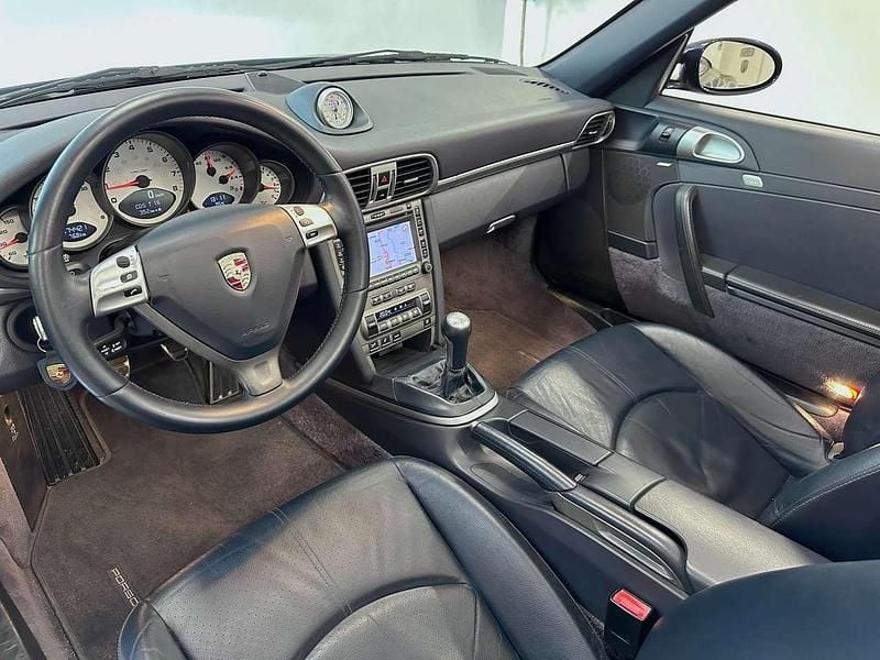 Usata Porsche 997 355 CV (261 kW) 2007 Dark blue metallic Cabrio