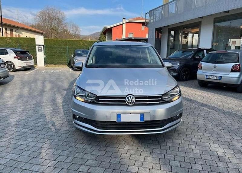 Usata VW Touran Comfortline 116 CV (85 kW) 2018 Argento Monovolume