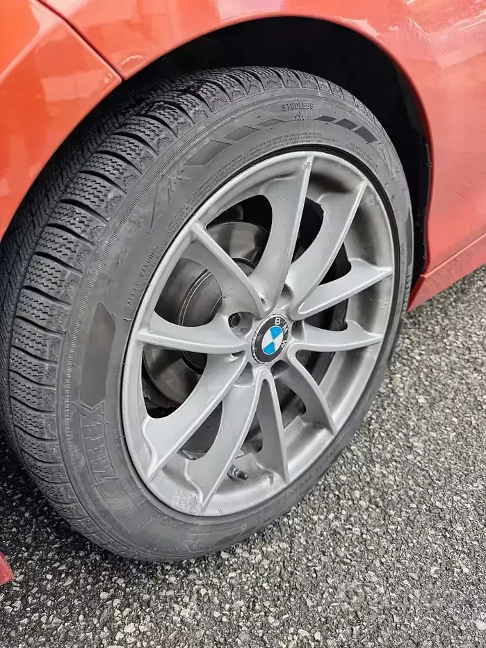 Usata BMW 116 M Sport 109 CV (80 kW) 2015 Arancione Utilitaria
