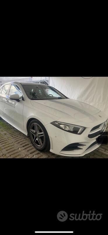 Usata Mercedes A180 Premium 116 CV (85 kW) 2019 Bianco Berlina