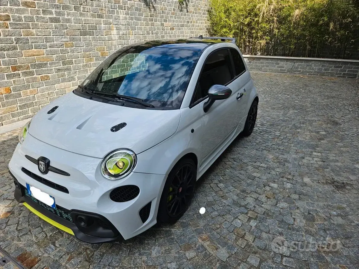 Usata Abarth 595 180 CV (132 kW) 2015 Bianco Utilitaria