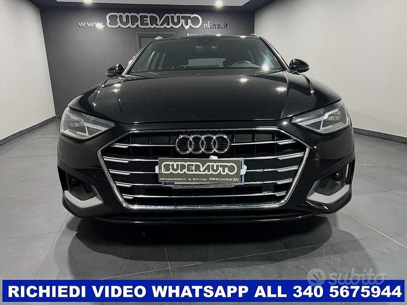 Usata Audi A4 Advanced 163 CV (119 kW) 2022 Nero Station wagon
