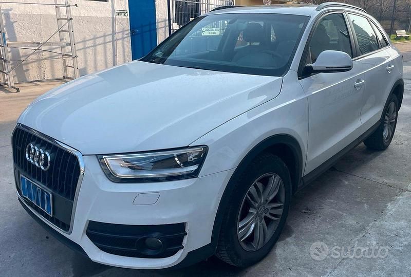 Usata Audi Q3 Advanced Plus 177 CV (130 kW) 2015 Bianco SUV