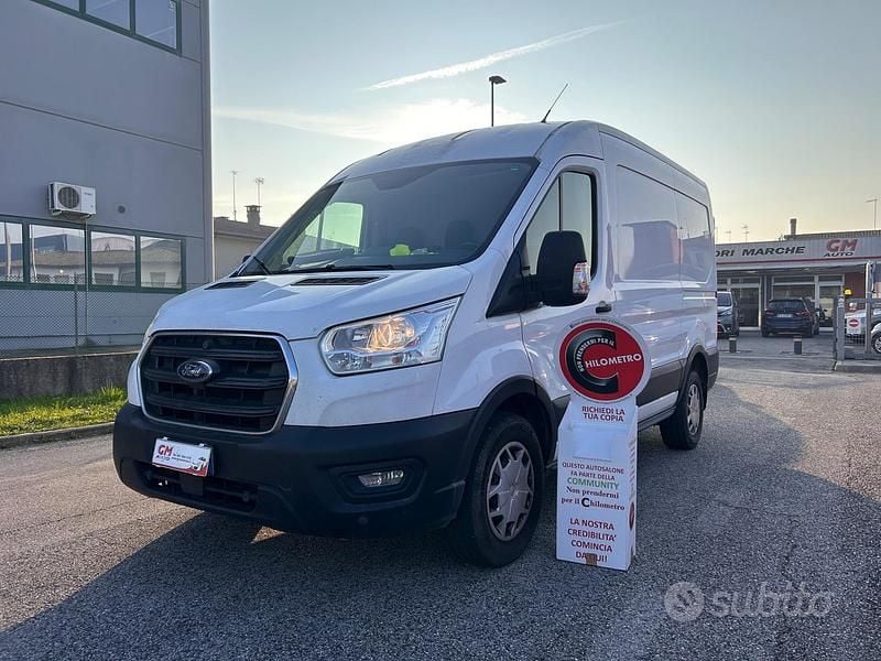 Usata Ford Transit Trend 131 CV (96 kW) 2021 Bianco Berlina