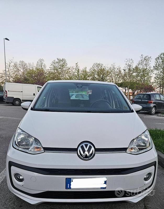 Usata VW up! 68 CV (50 kW) 2019 Bianco Utilitaria