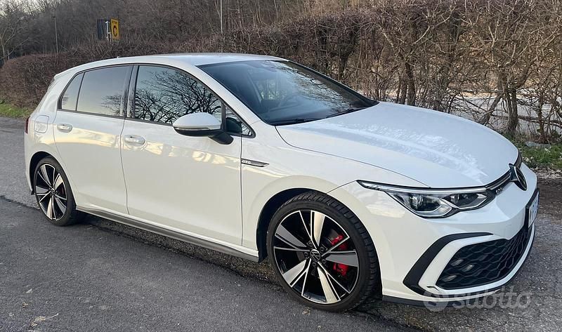 Usata VW Golf VIII GTD 200 CV (147 kW) 2022 Bianco Berlina