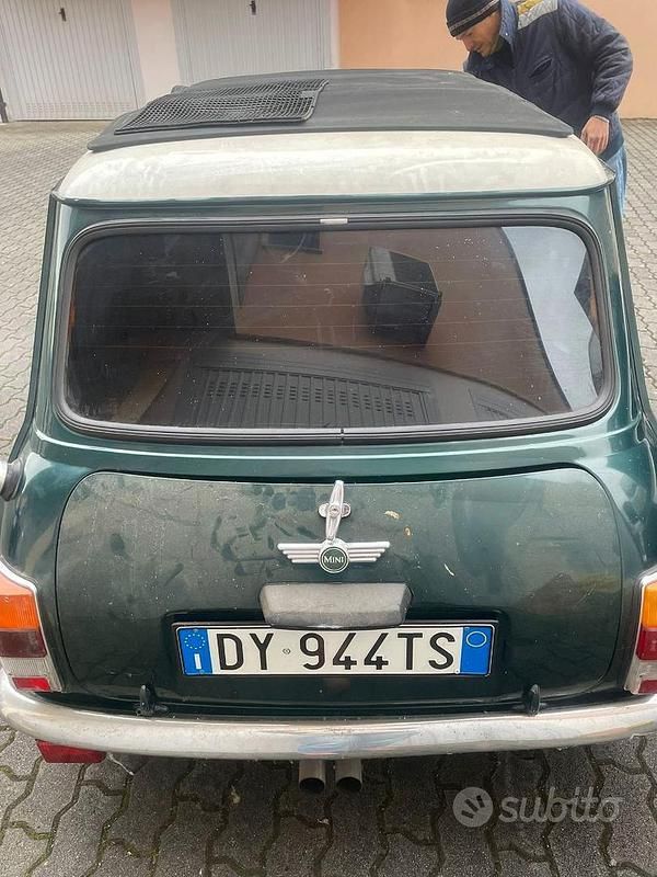Usata Rover Mini 50 CV (36 kW) 1994 Verde Cabrio