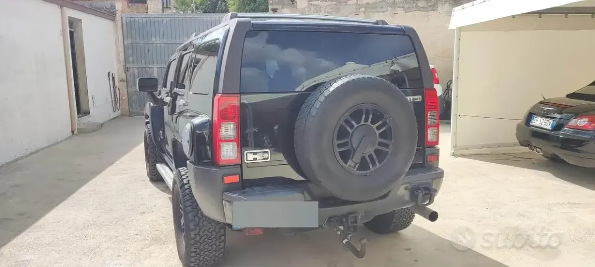 Usata Hummer H3 245 CV (180 kW) 2008 Nero SUV