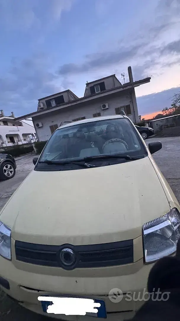 Usata Fiat Panda 60 CV (44 kW) 2004 Giallo Utilitaria