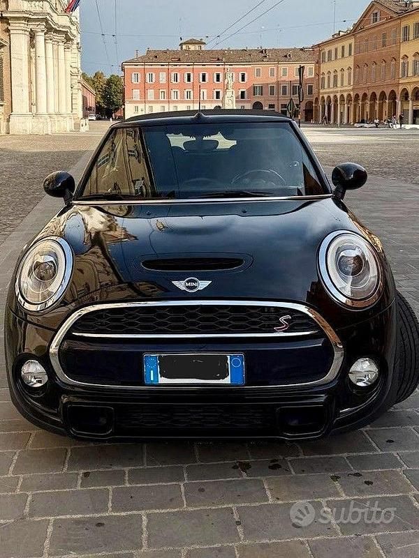Nero Usata 2016 Mini Cooper S Cabriolet Cabrio | 18.500 € (Buon prezzo) - Immagine 1/4