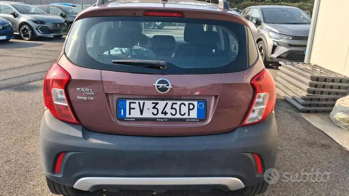 Usata Opel Karl Rocks 73 CV (53 kW) 2019 Marrone Utilitaria