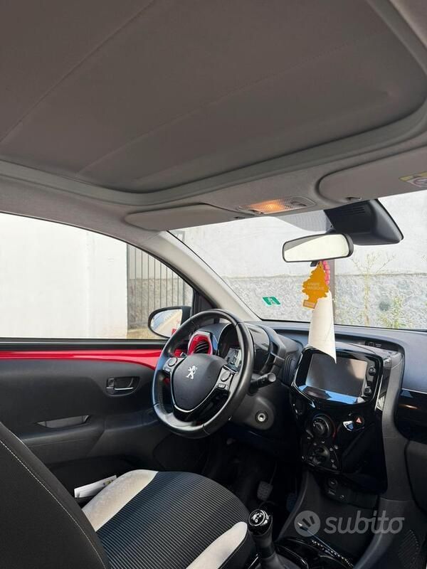 Usata Peugeot 108 82 CV (60 kW) 2017 Rosso Utilitaria