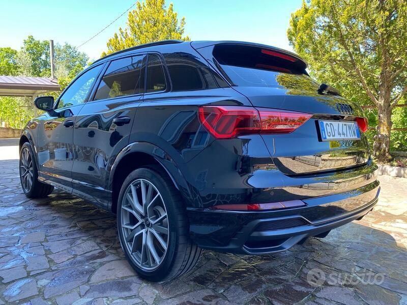 Usata Audi Q3 Sport 150 CV (110 kW) 2021 Nero SUV