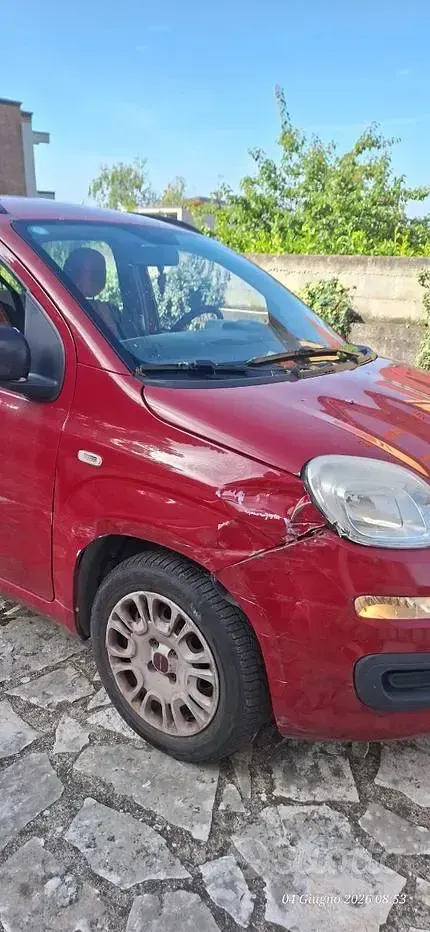 Usata Fiat Panda 69 CV (50 kW) 2021 Rosso Utilitaria