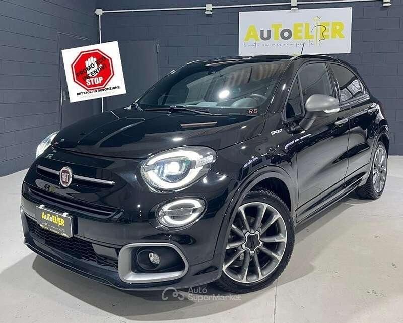 Usata Fiat 500X Sport 120 CV (88 kW) 2020 Nero SUV