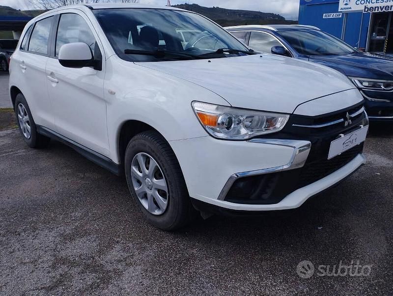 Usata Mitsubishi ASX Invite 114 CV (83 kW) 2018 Bianco SUV