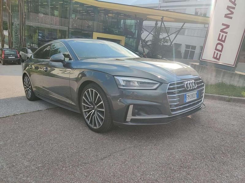 Usata Audi A5 S-Line 190 CV (139 kW) 2017 Grigio Coupé