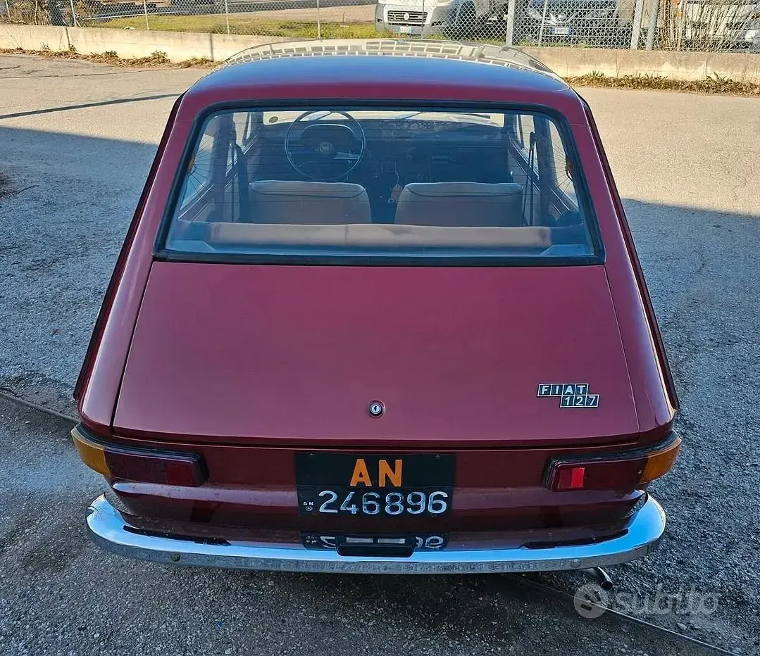 Usata Fiat 127 47 CV (34 kW) 1970 Rosso Coupé