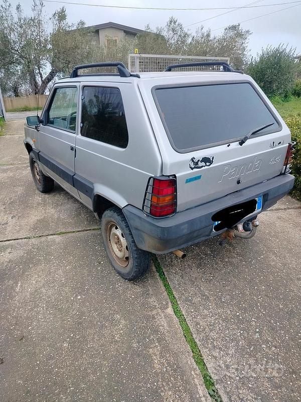 Usata Fiat Panda 4x4 54 CV (39 kW) 2003 Grigio Utilitaria