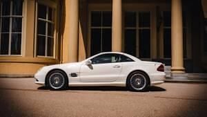 Usata Mercedes SL550 388 CV (285 kW) 2007 Bianco Cabrio