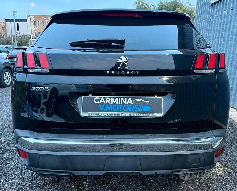 Usata Peugeot 3008 Allure 120 CV (88 kW) 2018 Nero SUV