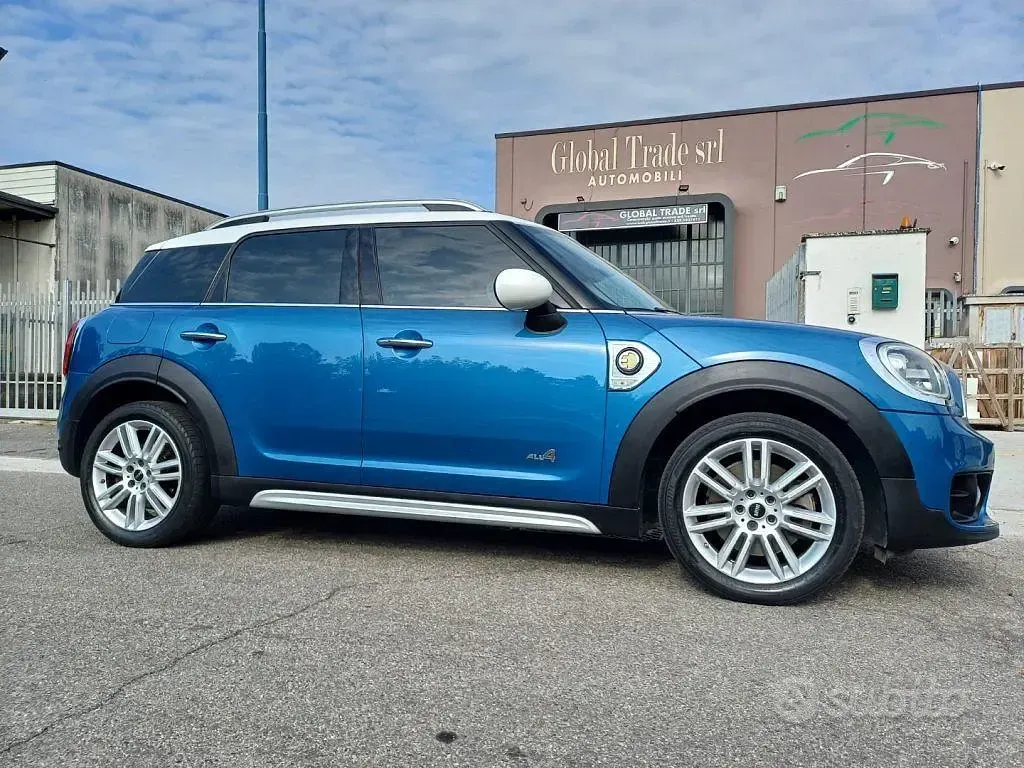 Usata Mini Cooper S Countryman Hype 136 CV (100 kW) 2019 Blu SUV