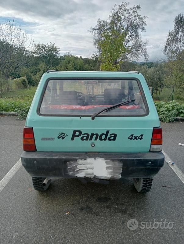 Usata Fiat Panda 4x4 54 CV (39 kW) 1997 Verde Utilitaria