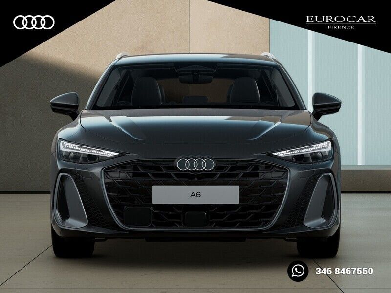 Nuova Audi A6 S-Line 204 CV (150 kW) 2025 Grigio daytona perlato Station wagon