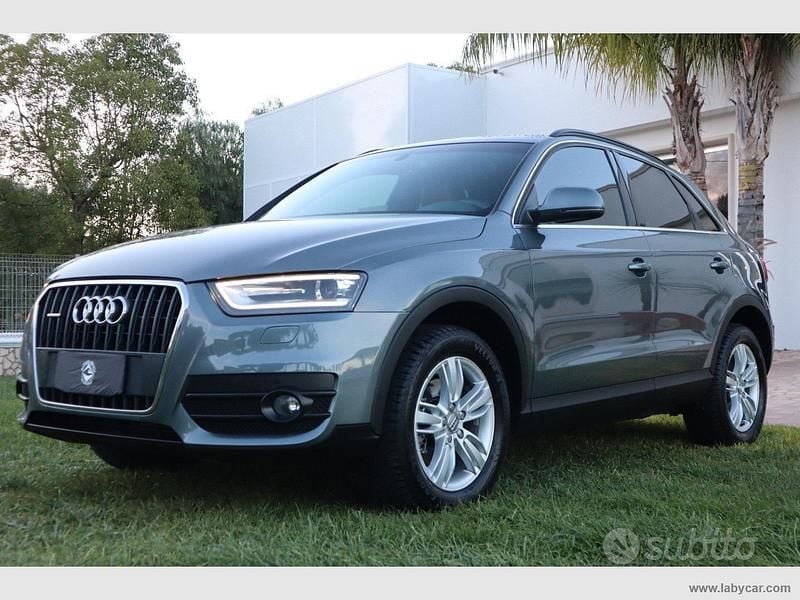 Usata Audi Q3 Advanced Plus 177 CV (130 kW) 2014 Grigio SUV