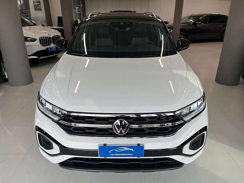 Usata VW T-Roc R-line 150 CV (110 kW) 2023 Bianco lucido SUV