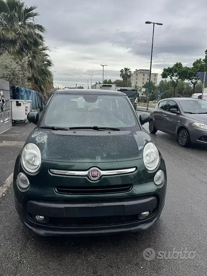 Usata Fiat 500L 105 CV (77 kW) 2013 Verde Monovolume